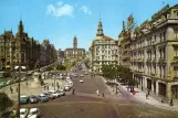 Postkort: Porto på Praça da Liberdade (1963)
