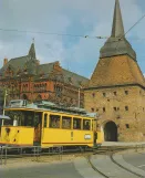 Postkort: Rostock motorvogn 26 nær Steintor (2000)