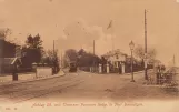 Postkort: Rothesay Isle of Bute Light Railway med motorvogn 19 på Ardbeg Road (1903)
