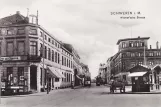 Postkort: Schwerin på Wismarsche Straße (1908)