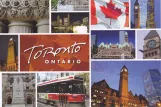 Postkort: Toronto ekstralinje 504A King med ledvogn 4024  (1989)
