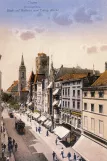 Postkort: Toruń på Breitestraße (Ulica Szeroka) (1905)