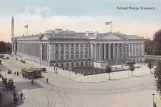 Postkort: Washington D.C. ved United States Treasury (1900)