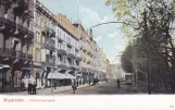 Postkort: Wiesbaden på Wilhelmstrasse (1899)