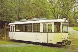 Postkort: Wuppertal BMB med motorvogn 329 ved Schulkohlfurth (1995)