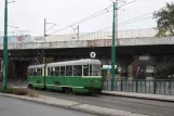 Poznań sporvognslinje 11 med ledvogn 71 ved Poznanska (2009)