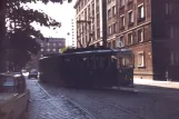 Poznań sporvognslinje 4 på Plac. Wielkopolski (1984)