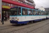 Riga sporvognslinje 7 med motorvogn 3-253 på Pragas iela (2006)