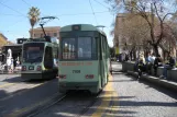 Rom ekstralinje 2/ med lavgulvsledvogn 9025 ved Risorgimento S.Pietro (2010)