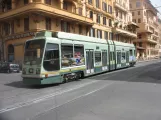 Rom sporvognslinje 14 med lavgulvsledvogn 9010 ved Termini Farini (2016)