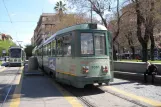 Rom sporvognslinje 19 med lavgulvsledvogn 9002 ved Risorgimento S.Pietro (2010)