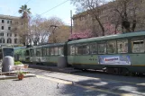 Rom sporvognslinje 19 med ledvogn 7081 ved Risorgimento S.Pietro (2010)