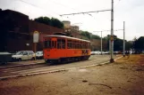 Rom sporvognslinje 3 med motorvogn 2129 ved Ostiense (1991)