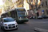 Rom sporvognslinje 8 med lavgulvsledvogn 9239 på Viale Trastevere (2010)