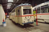 Rostock motorvogn 46 i Straßenbahnmuseum - depot12 (2015)