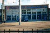 Rostock motorvogn 608 foran Hamburger Str. (1995)