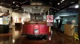 San Francisco åben kabelsporvogn 46 i Cable Car Museum (2021)