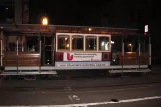 San Francisco kabelbane California med kabelsporvogn 49 på California Street (2010)