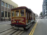 San Francisco kabelbane California med kabelsporvogn 52  California & Van Ness (2023)