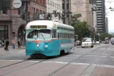 San Francisco motorvogn 1076 på Market Street (2010)