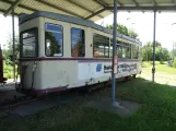 Schönberger Strand bivogn 64 inde i depotremisen Tramport (2023)