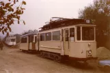 Schönberger Strand motorvogn 140 på opstillingssporet ved Museumsbahnen Schönberger Strand (1988)