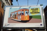 Skilt: Milano på Via Melchiarre Gioia (2009)