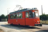 Skjoldenæsholm arbejdsvogn 797 på forpladsen Sporvejsmuseet (1994)