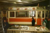 Skjoldenæsholm motorvogn 12 under restaurering Odense, 24/03 1990 (1990)