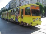 Sofia sporvognslinje 1 med ledvogn 503 på Hristo Botev (2008)