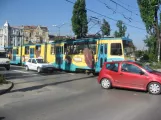 Sofia sporvognslinje 1 på bulevard "Knyaginya Maria Luiza" (2008)