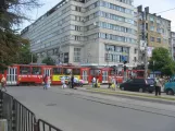 Sofia sporvognslinje 20 på bulevard "Knyaginya Maria Luiza" (2008)