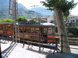 Sóller sporvognslinje med motorvogn 23 på Ctra. Puerto Sóller (2013)
