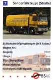 Spillekort: Bremen Schienenreinigungswagen (MB Actros) (2006)