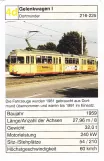 Spillekort: Karlsruhe ledvogn 222 Gelenkwagen I. Dortmunder (2002)