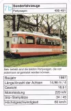 Spillekort: Karlsruhe motorvogn 490 Sonderfahrzeuge Partywagen (2002)
