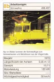 Spillekort: Karlsruhe sneplov 497 Arbeitswagen Schneepflug (2002)