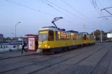 Stettin sporvognslinje 3 med motorvogn 227 ved Dworzec Główny (2011)