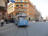 Stockholm Djurgårdslinjen 7N med motorvogn 333 på Birger Jarlsgatan (2019)
