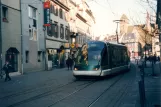 Strasbourg sporvognslinje B ved Rue du Faubourg-National (2003)