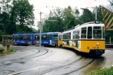 Stuttgart sporvognslinje 15 med ledvogn 456 ved Rudbank (2003)
