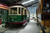 Sydney arbejdsvogn 134 i Sydney Tramway Museum (2015)