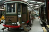 Sydney fængselsporvogn 948 i Sydney Tramway Museum (2015)