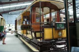 Sydney motorvogn 393 i Tramway Museum (2015)