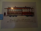 Tegning: San Francisco  Castro Street Cable Car (2023)