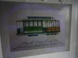 Tegning: San Francisco  Powell Street Cable Car (2023)