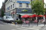 Valenciennes udenfor L'Arret du Tram. Café - Brasserie i Valenciennes (2010)