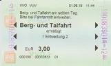 Voksenbillet til Dresdner Verkehrsbetriebe (DVB), forsiden (2019)