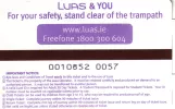 Voksenbillet til Luas, bagsiden (2006)