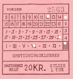 Voksenbillet til Omstigningsklubben Skælskør (2011)
